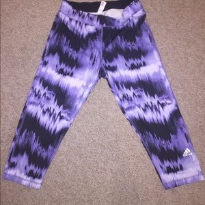 adidas crop leggings
